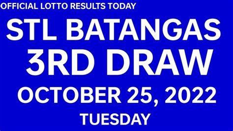 stl batangas|stl batangas result october 2022.